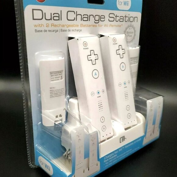 Nintendo Wii Dual Charging Station CTA Controller Docks - Picture 7 of 12